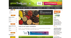 Desktop Screenshot of greentrade.net